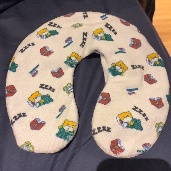 ✏️🆓 with $20purchase Travel Pillow & Kushies Pink & brown burp cloth for babies - Picture 8 of 16